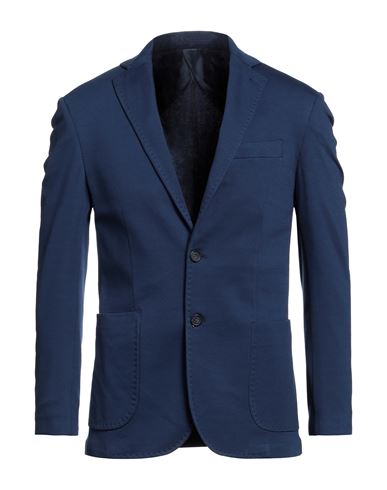 Squad² Man Suit Jacket Blue Size 34 Viscose, Polyester, Elastane
