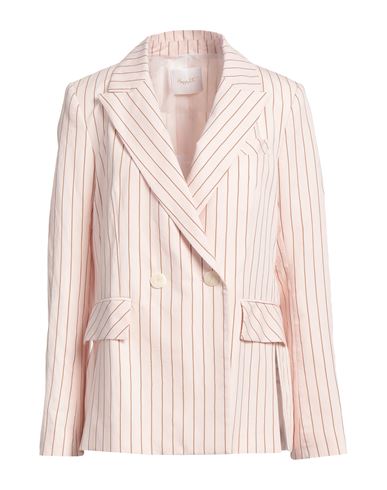 Happy25 Woman Suit Jacket Light Pink Size 8 Viscose, Polyester