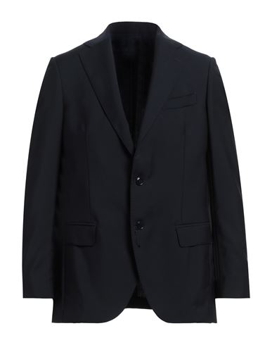 Mp Massimo Piombo Man Blazer Midnight Blue Size 40 Virgin Wool, Mohair Wool