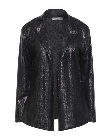 Boutique De La Femme Woman Suit Jacket Black Size M Polyester