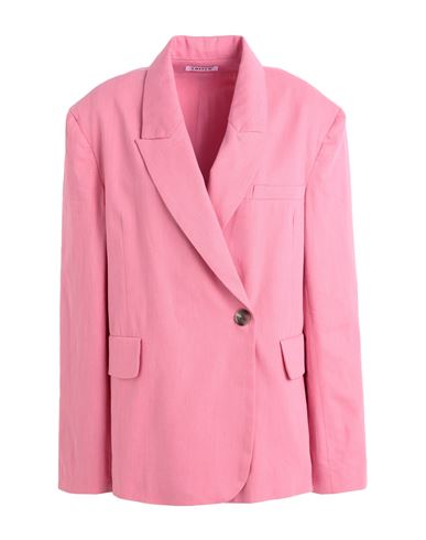 Edited Woman Blazer Pink Size 10 Organic Cotton, Linen