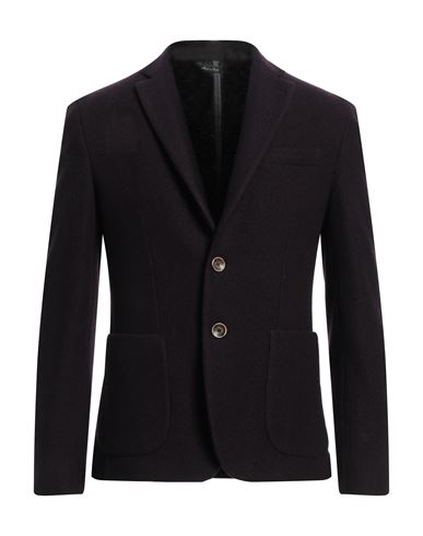 Domenico Tagliente Man Suit Jacket Deep Purple Size 44 Virgin Wool