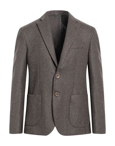 Domenico Tagliente Man Blazer Dove Grey Size 42 Virgin Wool, Polyamide