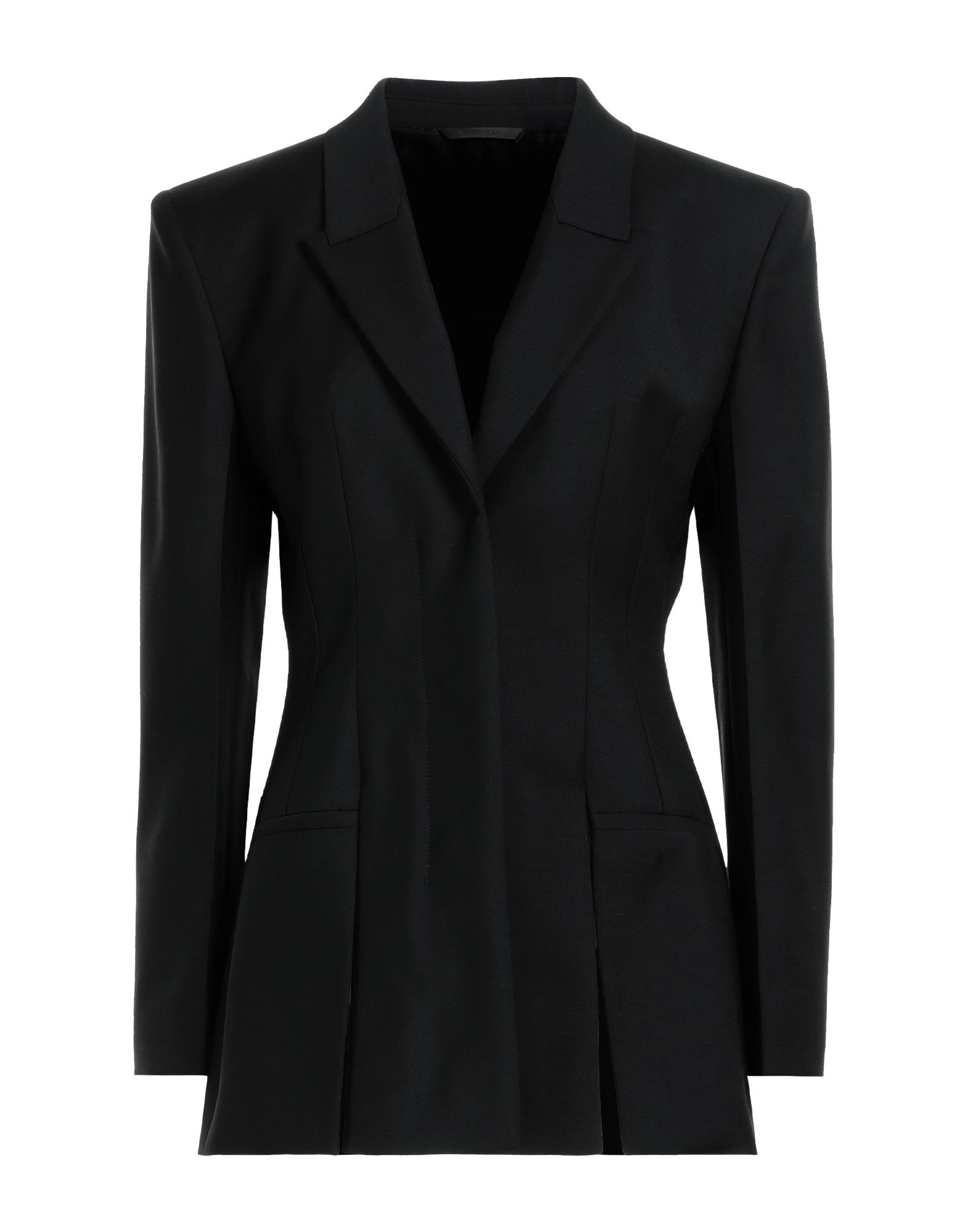 《セール開催中》GIVENCHY レディース ブレザー ブラック 36 ウール 73% / モヘヤ 27%