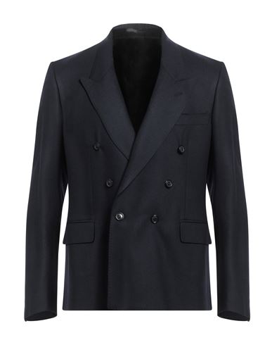 Mauro Grifoni Man Suit Jacket Midnight Blue Size 38 Wool, Elastane