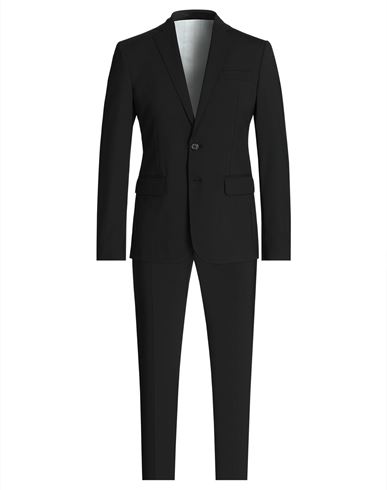 Dsquared2 Paris Stretch Wool Suit In Black
