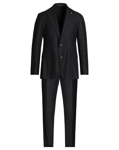 Tagliatore Man Suit Black Size 46 Virgin Wool