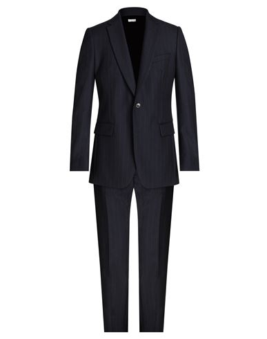 Dries Van Noten Man Suit Midnight Blue Size 42 Wool