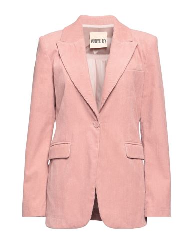 Aniye By Woman Suit Jacket Pink Size 10 Cotton