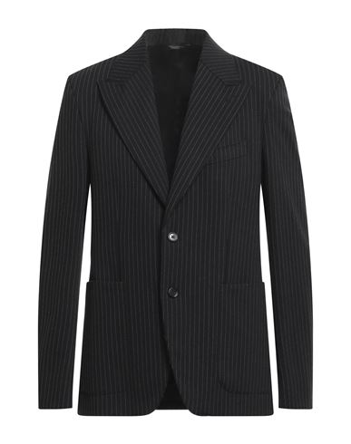 Dolce & Gabbana Man Blazer Black Size 46 Viscose, Polyamide, Polyester, Elastane