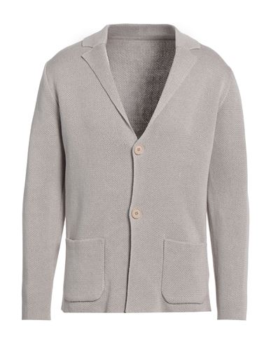 At.p.co At. P.co Man Blazer Grey Size M Linen, Cotton