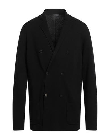 Drumohr Man Suit Jacket Black Size 40 Merino Wool