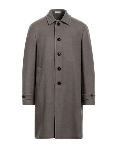 Boglioli Man Coat Khaki Size 40 Virgin Wool, Polyester In Beige