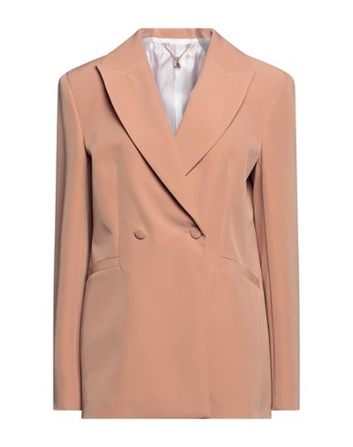 Revise Woman Blazer Blush Size 10 Polyester, Elastane In Pink