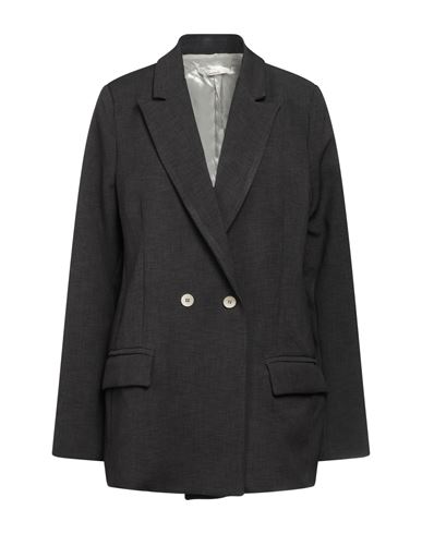 Souvenir Woman Suit Jacket Lead Size L Polyester In Grey