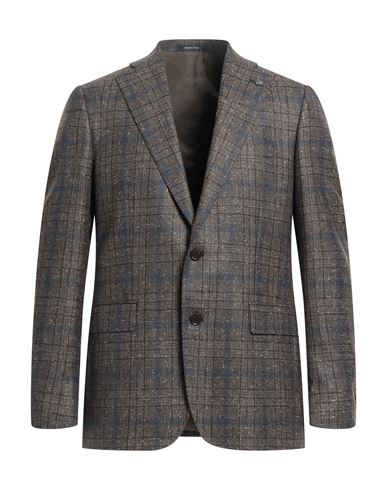 Angelo Nardelli Man Suit Jacket Dove Grey Size 40 Virgin Wool, Polyamide, Silk, Linen In Gray