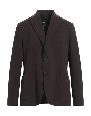 Circolo 1901 Man Suit Jacket Cocoa Size 42 Wool, Cotton, Elastane In Brown