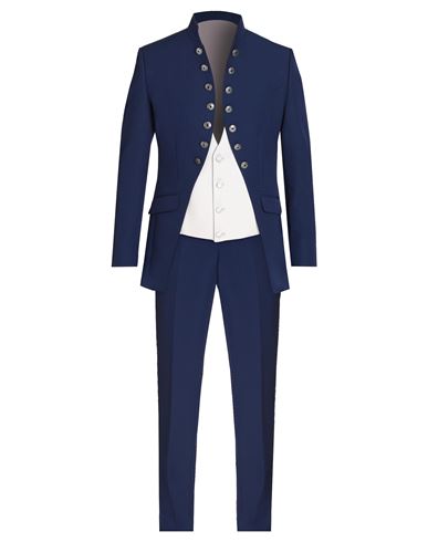 Musani Man Suit Bright Blue Size 36 Pes - Polyethersulfone, Elastane