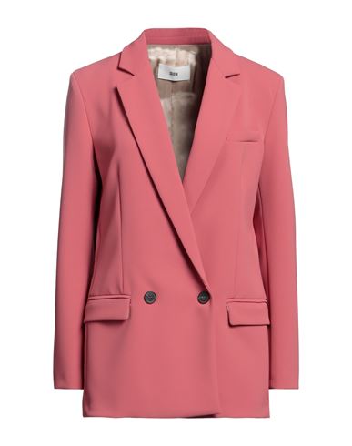 Solotre Woman Blazer Pastel Pink Size 2 Polyester, Elastane