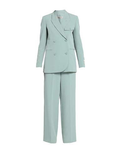 Hinnominate Woman Suit Sage Green Size L Polyester, Elastane