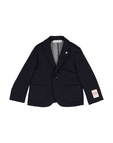 Manuel Ritz Babies'  Toddler Boy Blazer Midnight Blue Size 4 Polyester, Viscose