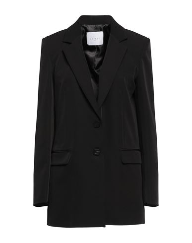 Gaelle Paris Gaëlle Paris Woman Blazer Black Size 10 Polyester, Elastane In Black
