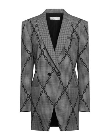 Shop Philosophy Di Lorenzo Serafini Woman Blazer Grey Size 8 Wool