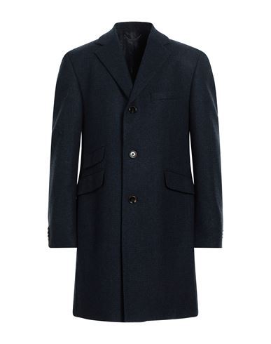 Abseits Man Suit Jacket Midnight Blue Size 46 Virgin Wool