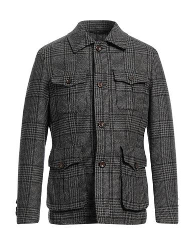 Abseits Man Jacket Dark Brown Size 40 Virgin Wool, Polyester, Cashmere