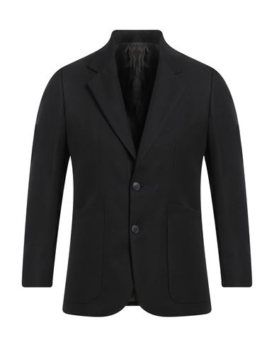 Low Brand Man Blazer Black Size 2 Polyester, Virgin Wool, Viscose