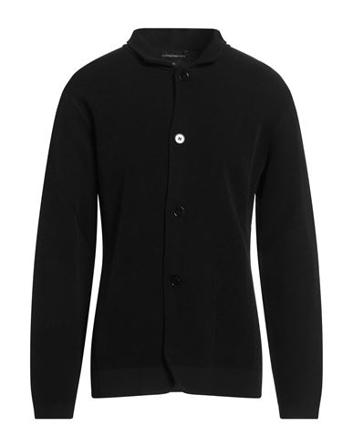 Emporio Armani Man Suit Jacket Black Size 42 Viscose, Polyamide