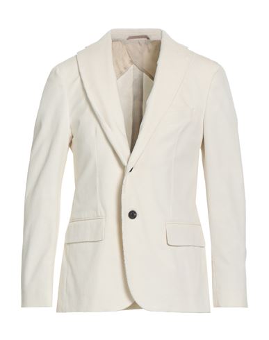 Peserico Notch Lapel Blazer In White