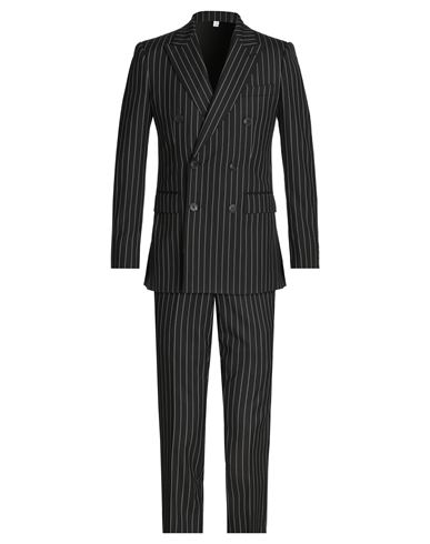 Burberry Man Suit Black Size 36 Wool