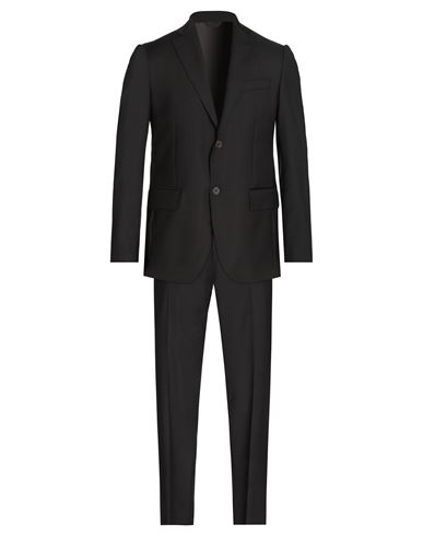 Shop Tombolini Man Suit Black Size 50 Virgin Wool, Viscose