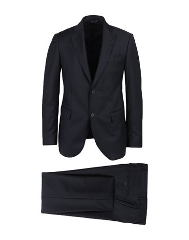 Tombolini Man Suit Steel Grey Size 38 Virgin Wool, Viscose