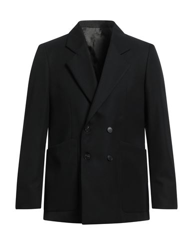 Low Brand Man Blazer Black Size 1 Polyester, Virgin Wool