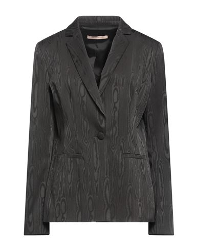 Pennyblack Woman Suit Jacket Black Size 8 Viscose, Polyamide, Elastane In Black