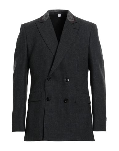 Burberry Man Suit Jacket Grey Size 42 Wool