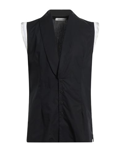 Woman Mini dress Black Size S Polyester, Viscose, Elastane