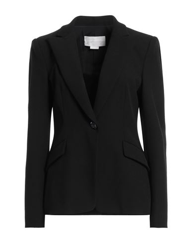 Genny Woman Blazer Black Size 6 Polyester, Wool, Elastane