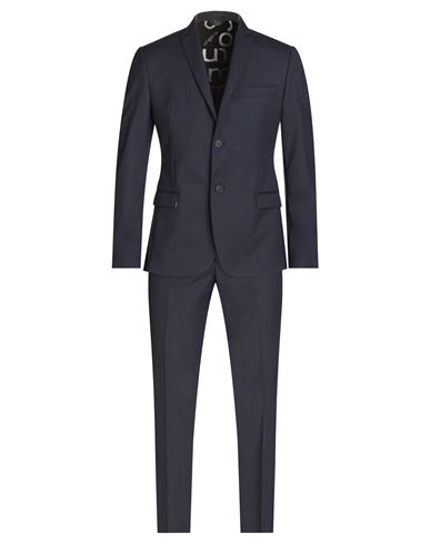 Ungaro Man Suit Midnight Blue Size 36 Virgin Wool, Polyester