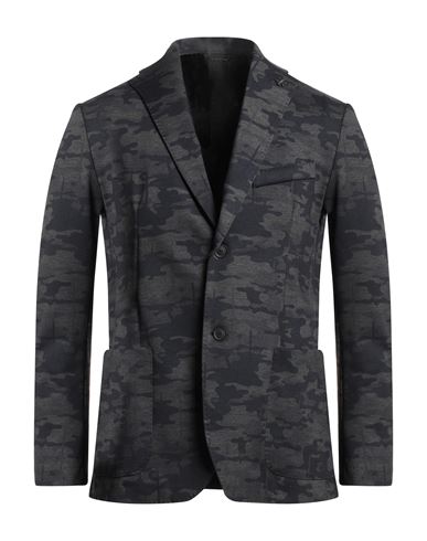 Ungaro Man Suit Jacket Black Size 42 Polyester, Viscose, Elastane