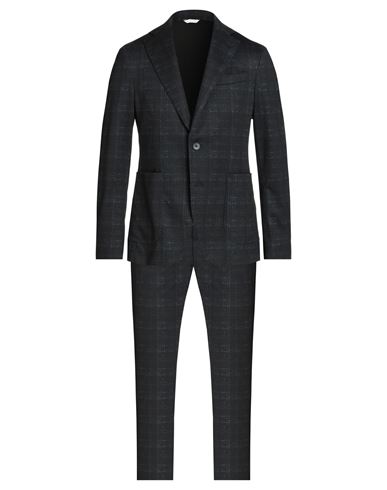 Manuel Ritz Man Suit Midnight Blue Size 38 Polyester, Viscose, Elastane