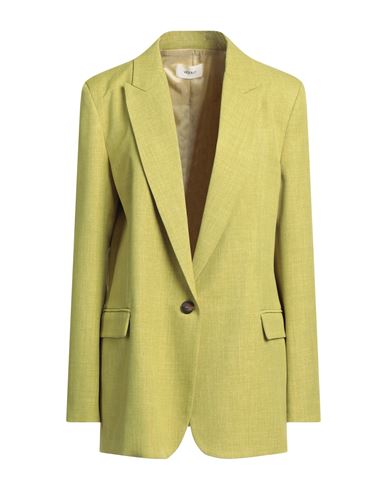 VICOLO VICOLO WOMAN SUIT JACKET GREEN SIZE L POLYESTER