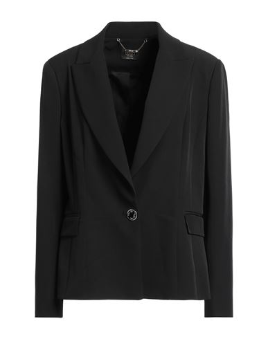 Liu •jo Woman Blazer Black Size 12 Polyester, Elastane