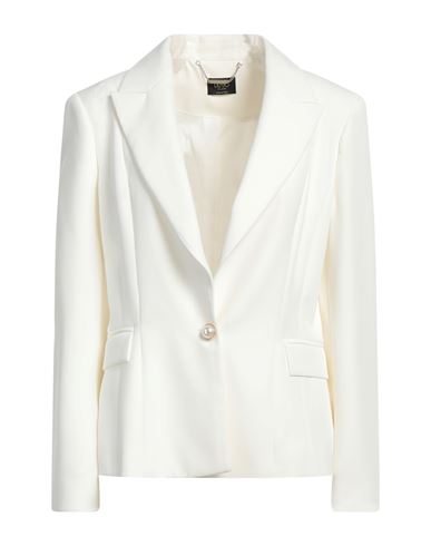Liu •jo Woman Blazer White Size 8 Polyester, Elastane In White