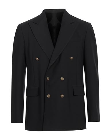 Mauro Grifoni Grifoni Man Blazer Midnight Blue Size 40 Polyester, Virgin Wool, Elastane