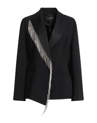 Simona Corsellini Woman Suit Jacket Black Size 12 Polyester