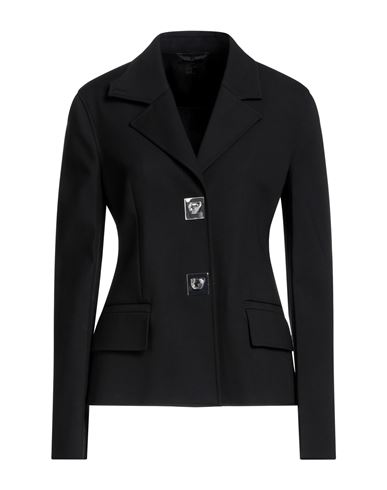 Givenchy Woman Blazer Black Size 8 Polyamide, Cotton, Elastane