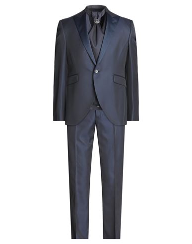 Carlo Pignatelli Cerimonia Man Suit Midnight Blue Size 40 Acetate, Wool, Polyester